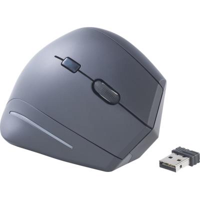 Souris optique ergonomique 1600 DPI, 6 boutons - Sans fil