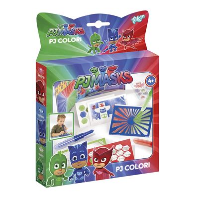 TOTUM Sprühstiftkunstwerke PJ Masks Marqueurs à Souffler, TO320031, Bunt