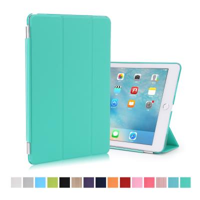 Etui en PU trois plis Companion pour iPad pro 9.7 Cyan