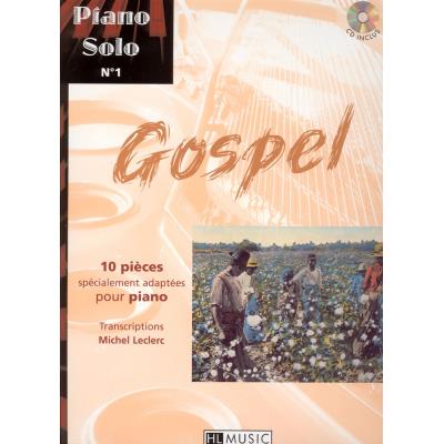 Partitions jazz&blues LEMOINE PIANO SOLO N°1 : GOSPEL + CD - PIANO Piano