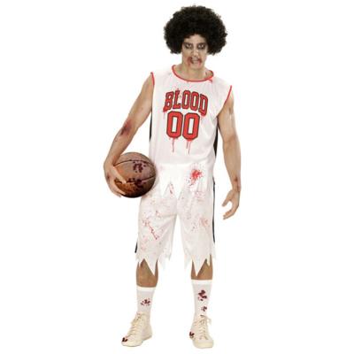 Déguisement joueur de basket zombie adulte Halloween Taille M