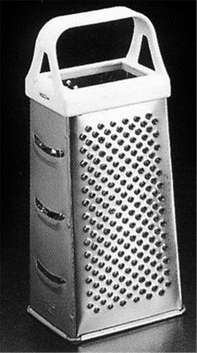 Metaltex - sorepro rape carree 4 faces inox *194610
