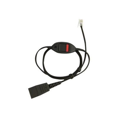 Jabra kabel voor telefoonhoorn - 1 m