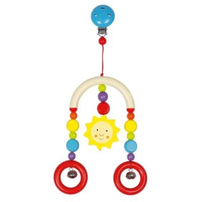 HEIMESS - 734560 - HOCHET - JOUET TRAPÈZE AVEC CLIP - SOLEIL