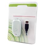 Qumox USB Adaptateur Recepteur Sans Fil PC manette de jeu compatible avec XBOX 360 Windows blanc