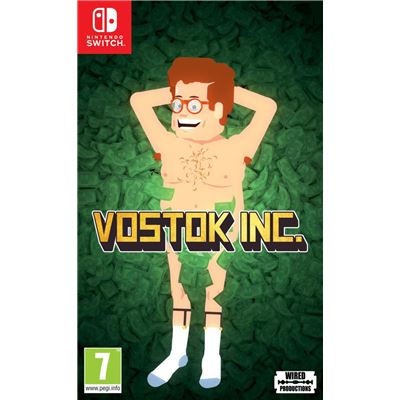 Pochette avant du jeu Vostok Inc. Print Run Edition Limitée Nintendo Switch
