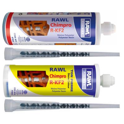 Rawl - Résine Polyester Couleur Béton 310 Ml