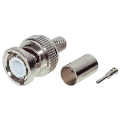 Shiverpeaks connecteur basic-s bnc à sertir, câble coaxial bs98800-1