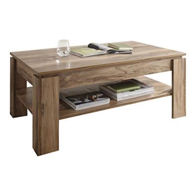 Maisonnerie 1100-112-60 montreal table basse noyer finition satinée lxlxh 110 x 65 x 47 cm