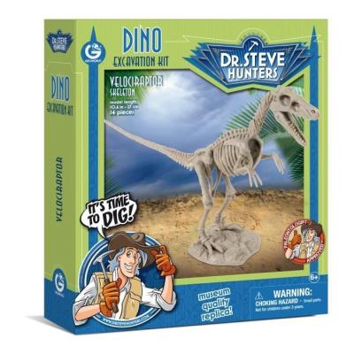 Geoworld Excavation Kit Dino - Velociraptor Cl1664K