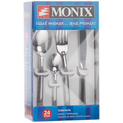 Monix reims ménagère en acier inoxydable 18/c 24 pièces
