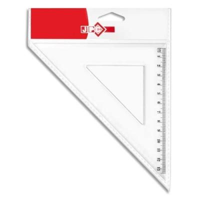 JPC CREATIONS Jpc cr&eacute;ations 954545 equerre 45&deg; 24 cm transparent 