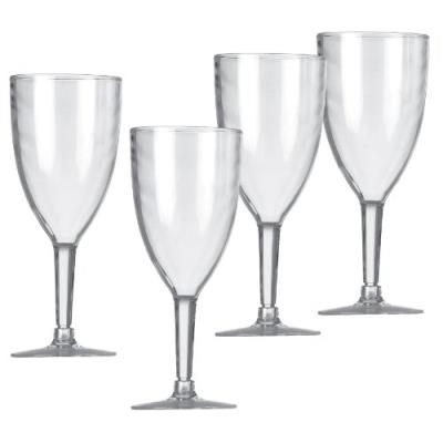 Vango acxacrylc3mbw44 verres à vin en acrylique transparent