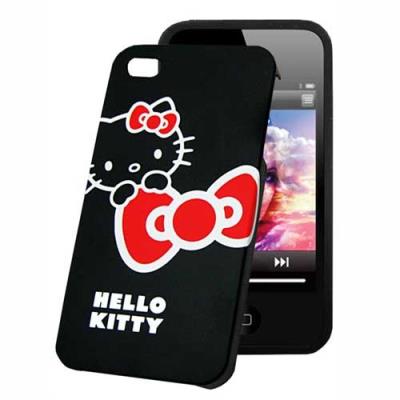 Coque Hello Kitty Noire pour iPhone 4