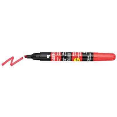 Marqueur permanent pointe ogive rouge