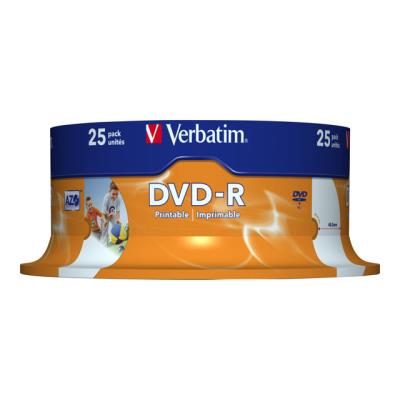 Verbatim - DVD-R x 25 - 4.7 Go - support de stockage