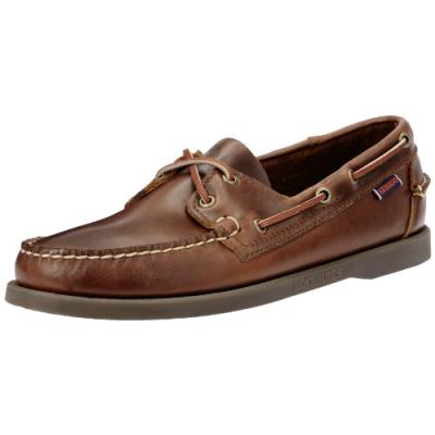 Sebago docksides, chaussures bateau homme, marron (brown), 41.5 eu (7.5 uk)