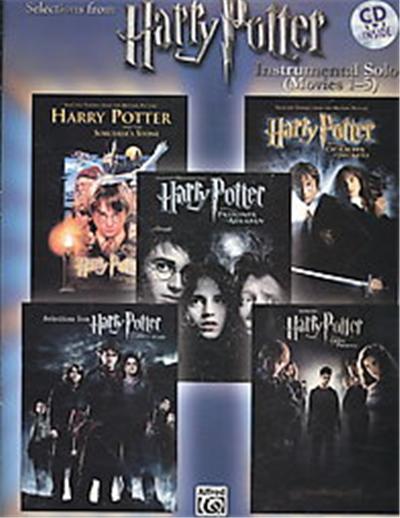Harry Potter Instrumental Solos Movies 1-5 for Tenor Sax, Pop Instrumental Solo Series