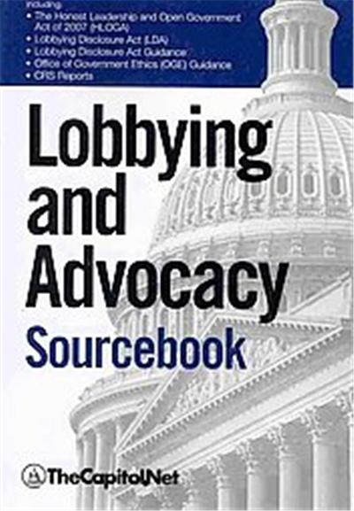 Lobbying and Advocacy Sourcebook