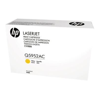 HP Q5952AC - geel - origineel - LaserJet - tonercartridge ( Q5952A ) - Contract