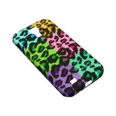 Sandberg Print - Beschermende bedekking voor mobiele telefoon - safari - voor Samsung Galaxy S4