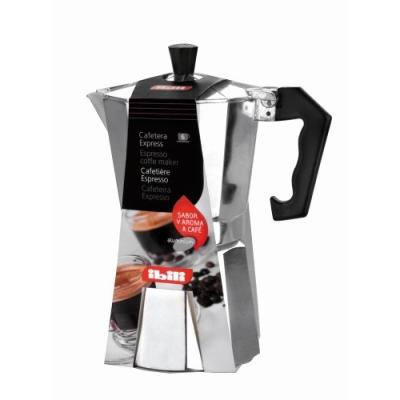 IBILI 610912 CAFETIÈRE EXPRESSO ALUMINIUM