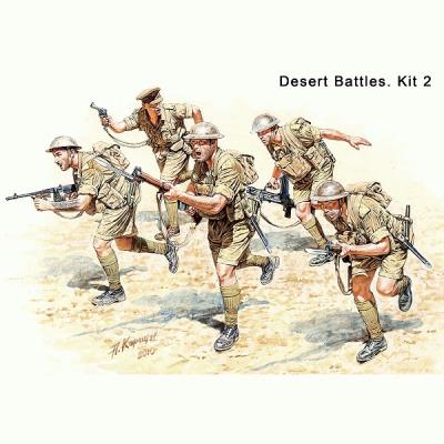 Figurines 2ème guerre mondiale : 8ème armée britannique : afrique du nord 1941-1942 master box