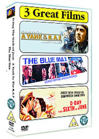 The Blue Max/A Yank In The RAF/D-Day The Sixth Of June , (Box Set)