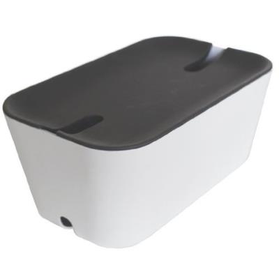Hideaway cable organizer bosign - range câbles m blanc gris 291167-0