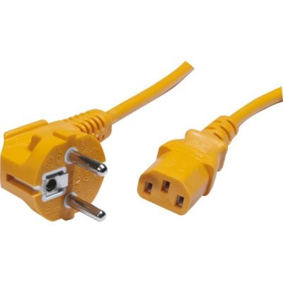 Cordon alimpc 2p+t orange 0,60m