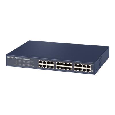 NETGEAR ProSAFE 24-Port 10/100 Fast Ethernet Switch JFS524v2 - switch - 24 poorten - onbeheerd - rack-uitvoering
