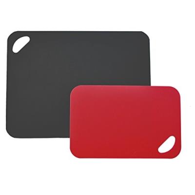 Moha 309267 flex&stable planche à découper pe eva noir rouge 38 x 0,5 x 29 cm 41216