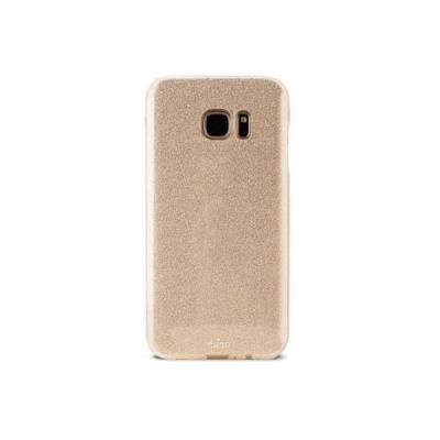 PURO Shine - Achterzijde behuizing voor mobiele telefoon - goud - voor Samsung Galaxy S7 edge