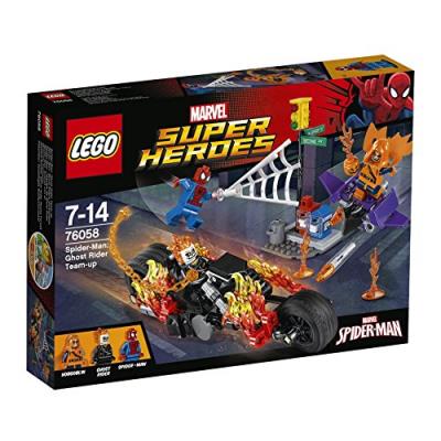 Lego super heroes- marvel - 76058 - spider-man - l'équipe de ghost rider