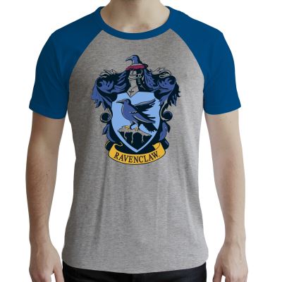 ABYstyle - HARRY POTTER - Tshirt - Serdaigle - homme - gris & bleu - premium (M)