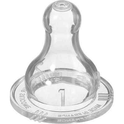 BEBE CONFORT - Lot de 2 tétines t1 3 vitesses silicone