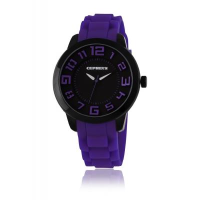Montre Femme CEPHEUS CP604-620B bracelet silicone