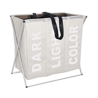 Wenko (3440113100) beige - panier à linge trio