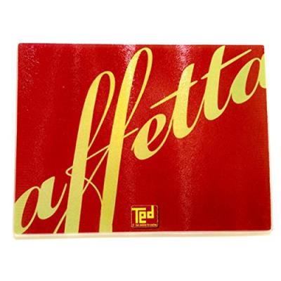 Outlook design ted large à découper trempé modèle 9-verre inscription affecté-39,50 x 29,50 x 0,4 cm