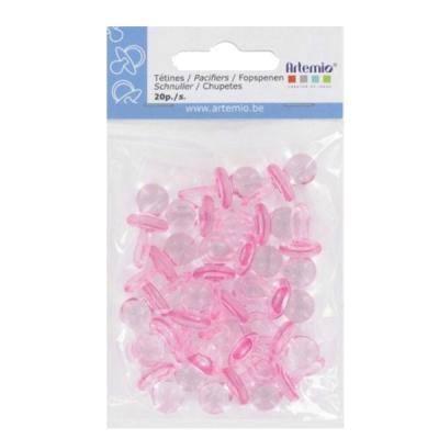 Mini tétines rose