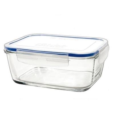 Unbranded 8012718 superblock boîte rectangulaire avec couvercle verre transparent 14 x 9,5 x 6 cm 150 cl quiselle szpo 015