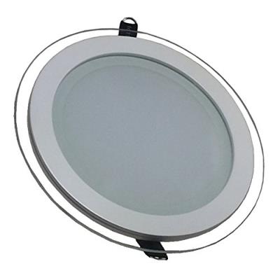 V-tac 4759 vt-1881g rd panneau led encastrable en verre modèle rond lumière blanc froid 6000 kelvin 1620 lumen angle de diffusio