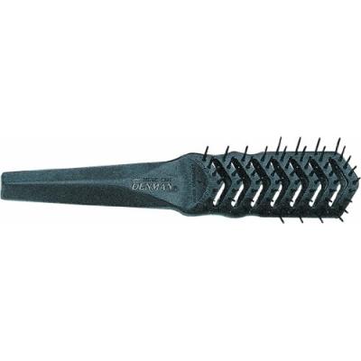 DENMAN - BROSSE D100 - FREEFLOW - 2000 TOP SOFT - 7 RANGS ET PICOTS NOIRS