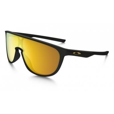 Lunettes De Soleil Oakley Trillbe Matte Black 24k Iridium - Noir