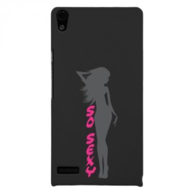 Coque rigide pour Huawei Ascend P6 avec impression Motifs So Sexy