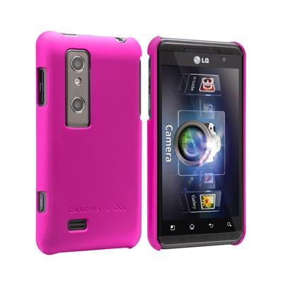 Coque LG Optimus 3D Barely There rose