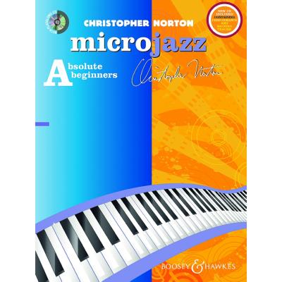 Partitions classique BOOSEY & HAWKES NORTON CHRISTOPHER - MICROJAZZ FOR ABSOLUTE BEGINNERS + CD - PIANO Piano