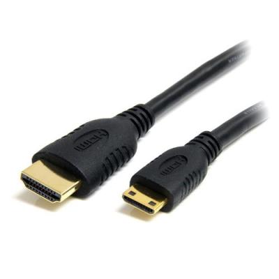 Startech.com hdacmm50cm câble hdmi® haute vitesse avec ethernet 0,5 m hdmi vers hdmi mini m/m
