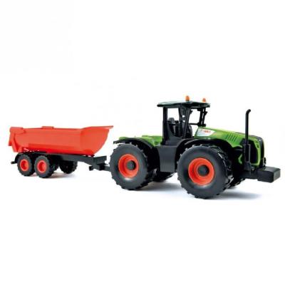 Norev - Tracteur Claas Xerion 5000 1/43e + Remorque
