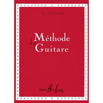 Méthodes et pédagogie LEMOINE AGUADO DIONISIO - METHODE DE GUITARE (DUSSART) - GUITARE Guitare acoustique
